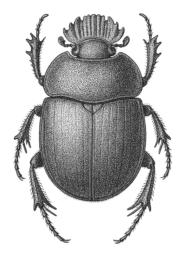 The scarab, from The Insect Codex