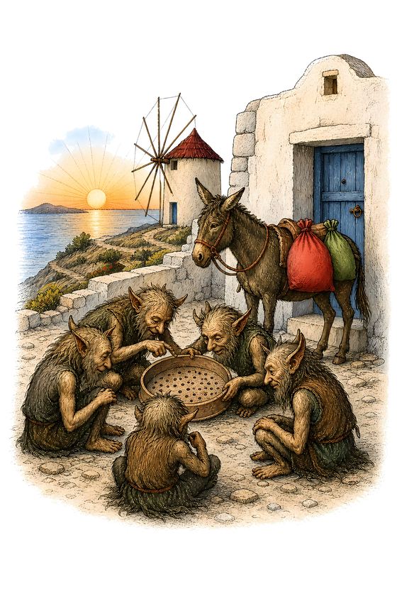 The Sieve and the Kallikantzaroi
